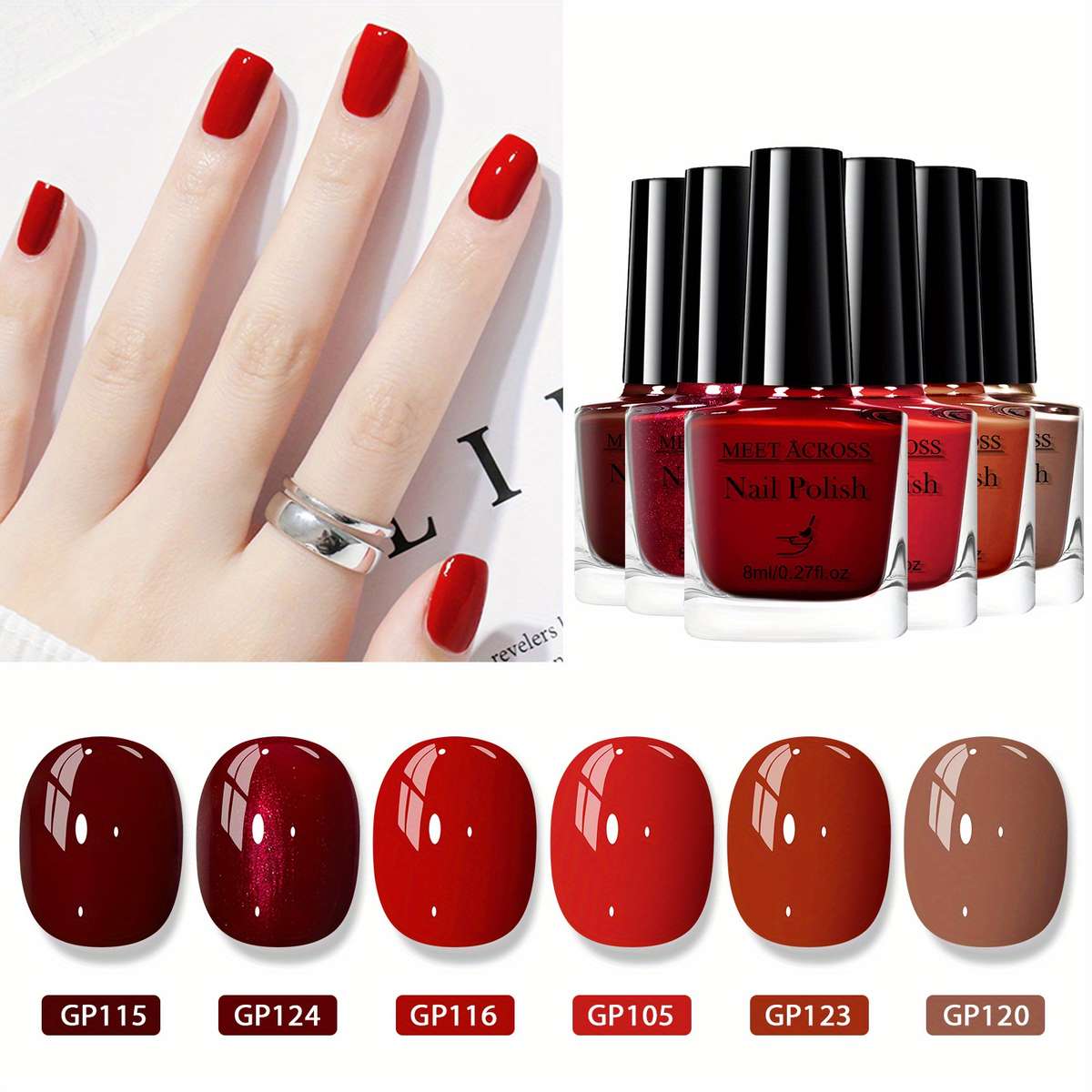 Nail Polish Color 6Pcsset 5