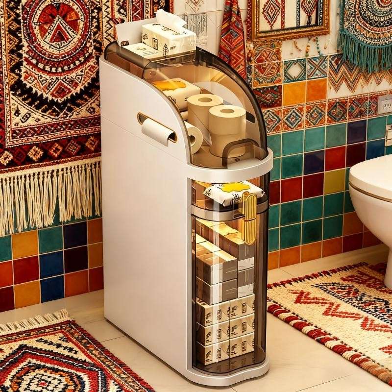 Bathroom Storage Rack Color Modern Style Three Layers Modelfggfp5064