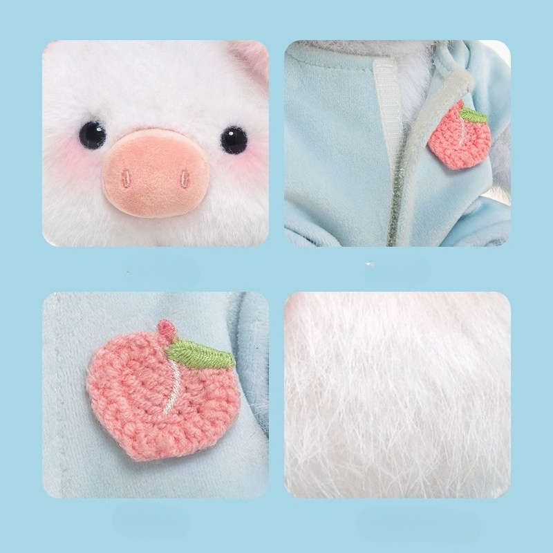 Plush Toyss color White Peach   Ordinary Packaging