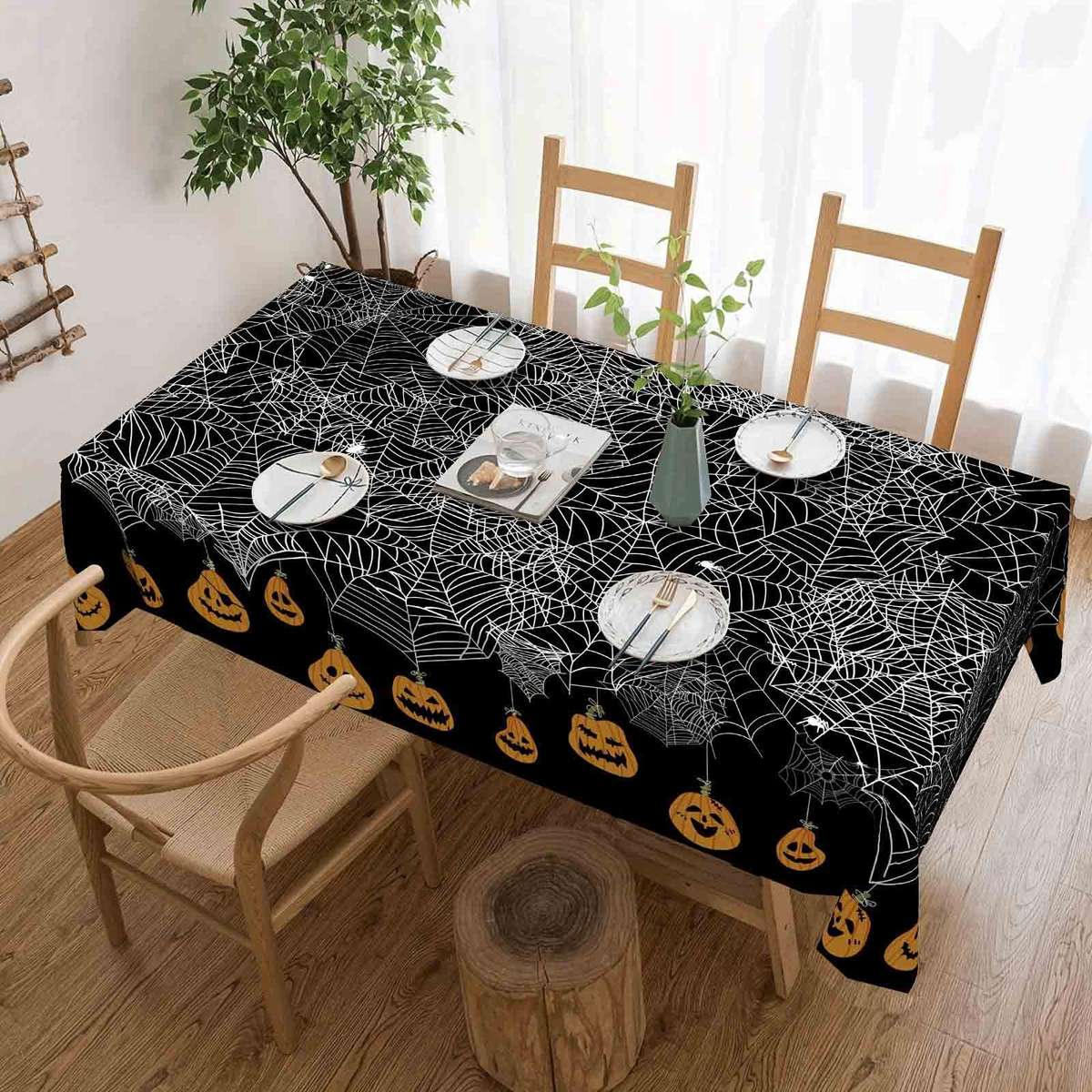 Halloween tablecloth decoration size 150x150cm