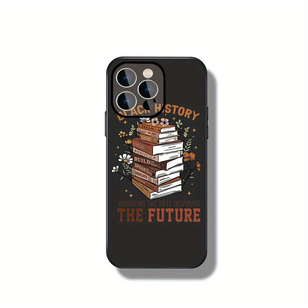 1Pc Black For iPhone 16 Empowering Legacy Phone Case