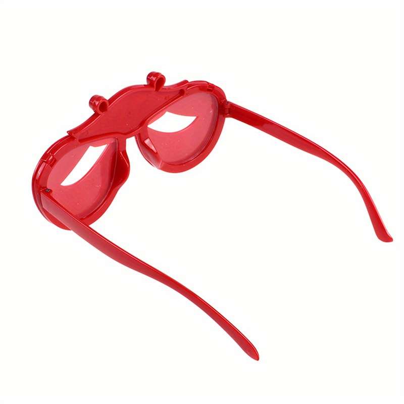 Kids Glasses 3Pcs Color Red
