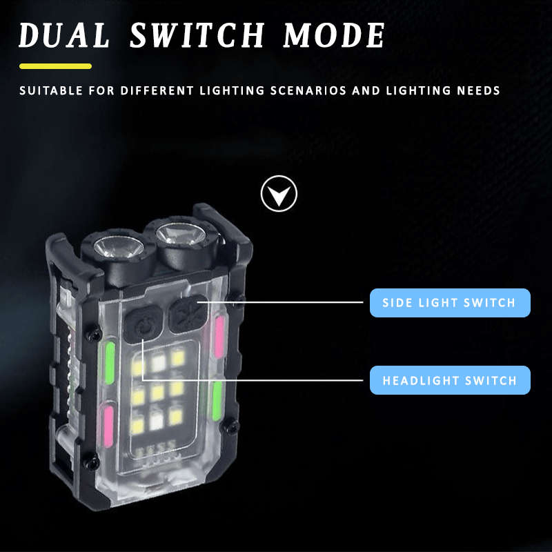 Versatile 1Pc Mini Pocket Keychain Light Led Portable Emergency Reliable