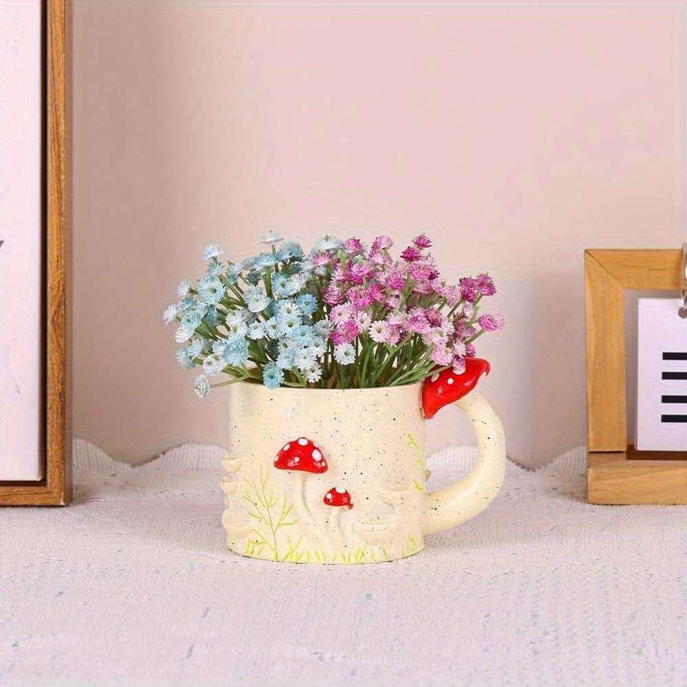 Flowerpot Model Flower Pot Mushroom
