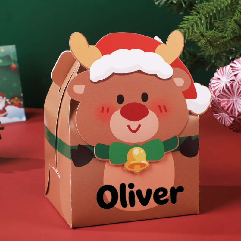Christmas Gift Boxes Model Snowman