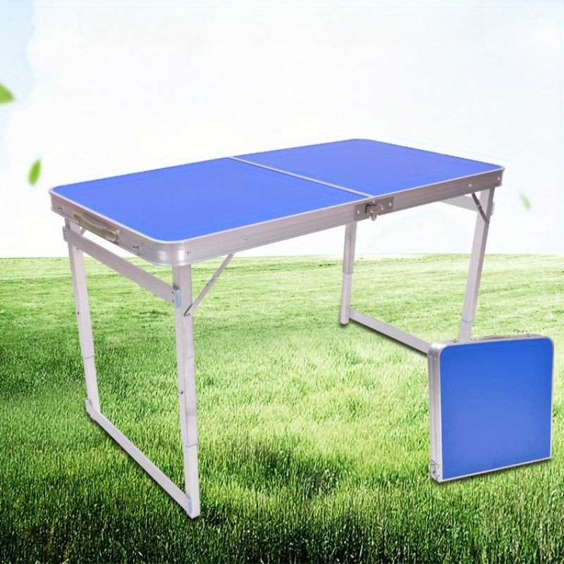 7pcs Durable Camping Table Stool Set Lightweight Portable Stools That Can Also