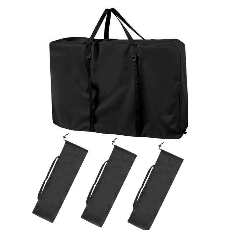 Storage Bag Color Black With Buckle Quantity3Pcs
