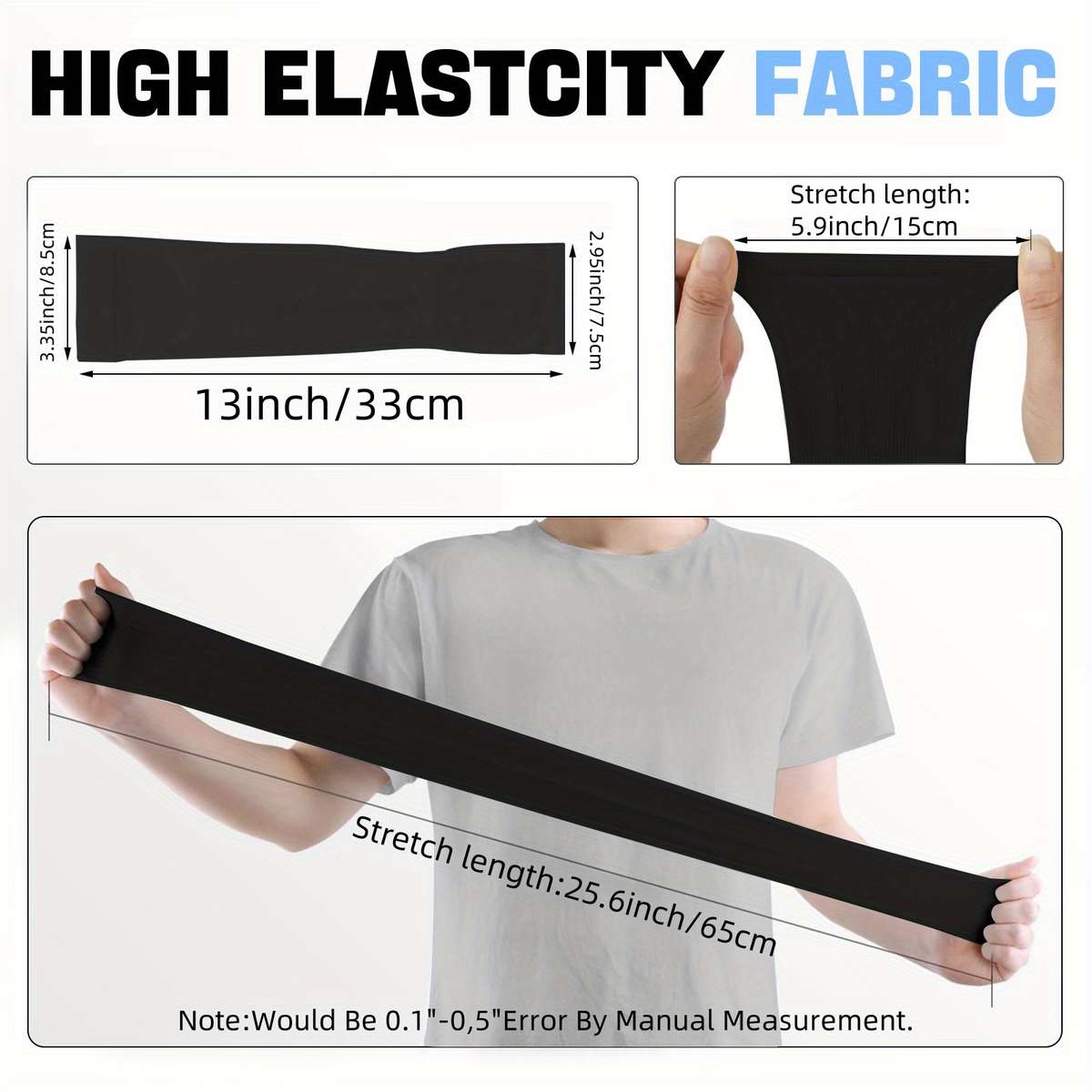 2Pcs Comtable Unisex Moisture Wicking