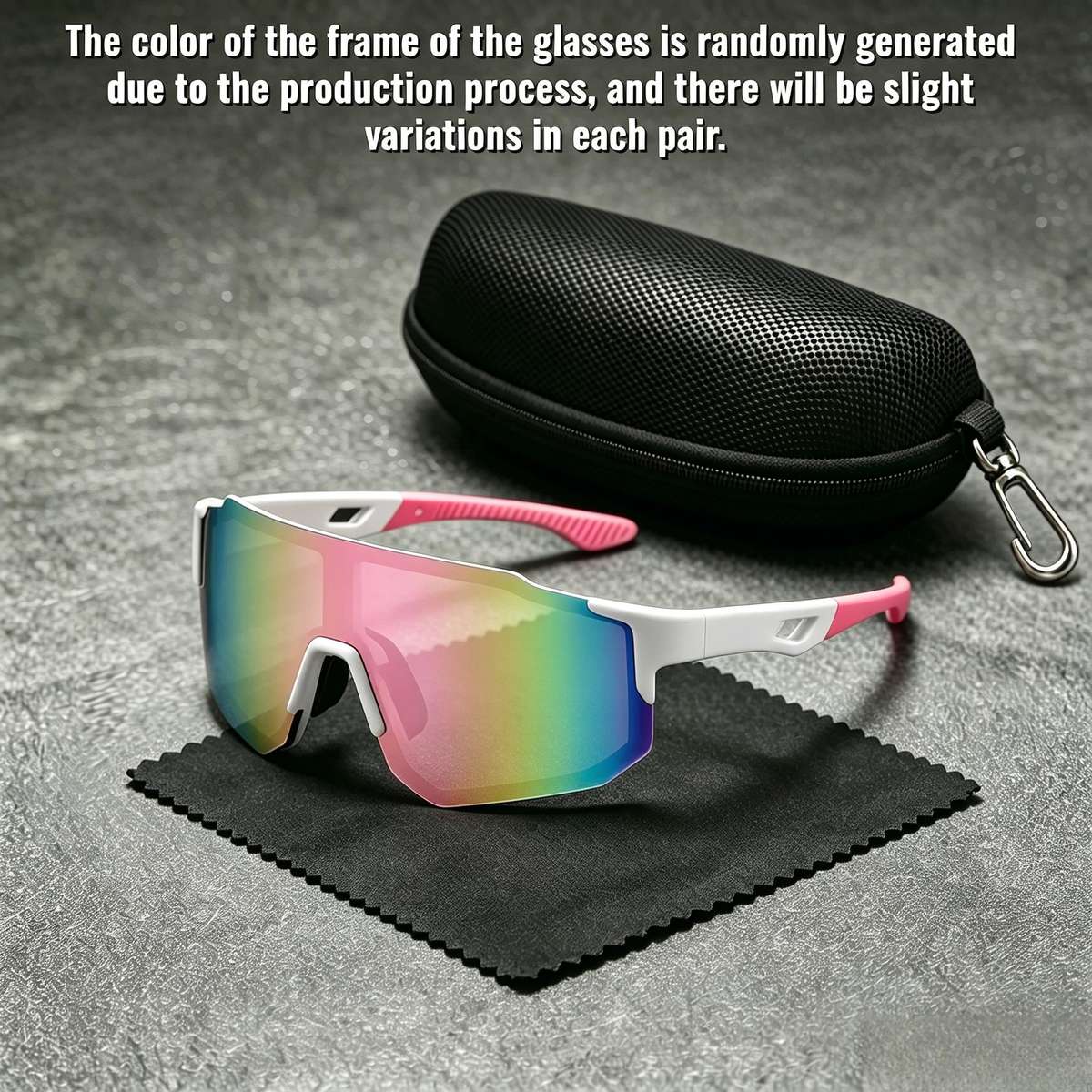 Cycling Glasses Color C8 T6 1 Lens Cloth
