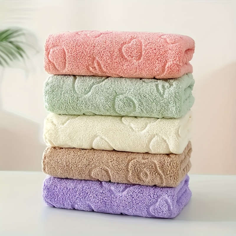 Towel Color Random 5 Pieces Sizescouring Pad