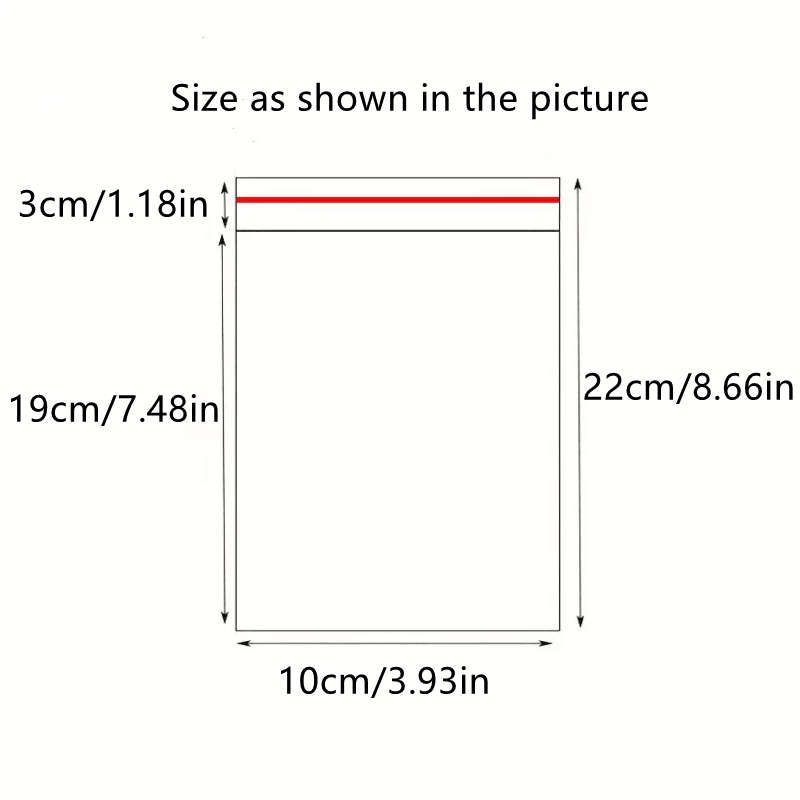 Storage Bag Size 4X7Cm1.57X2.76In