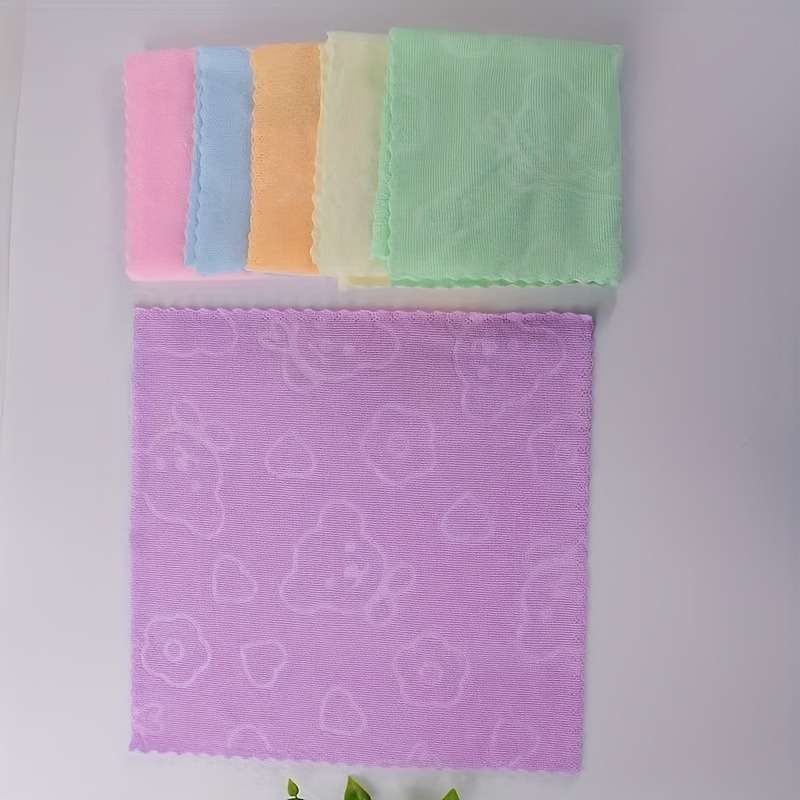 Towel Color Random 5 Pieces Sizescouring Pad