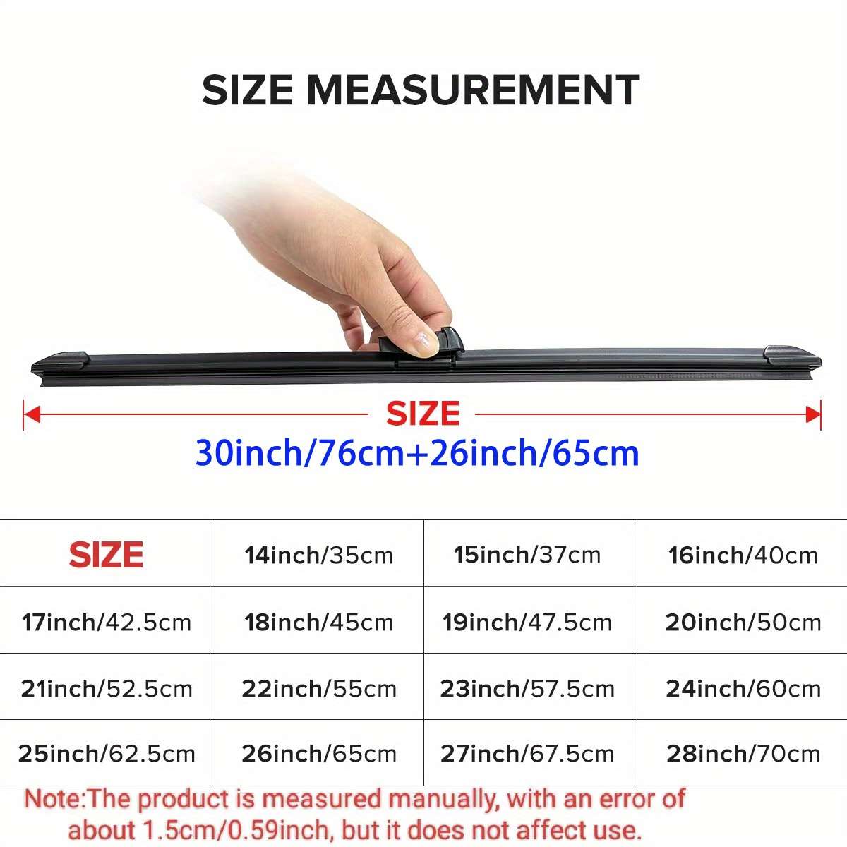 Windshield Wipers Material Natural Rubber