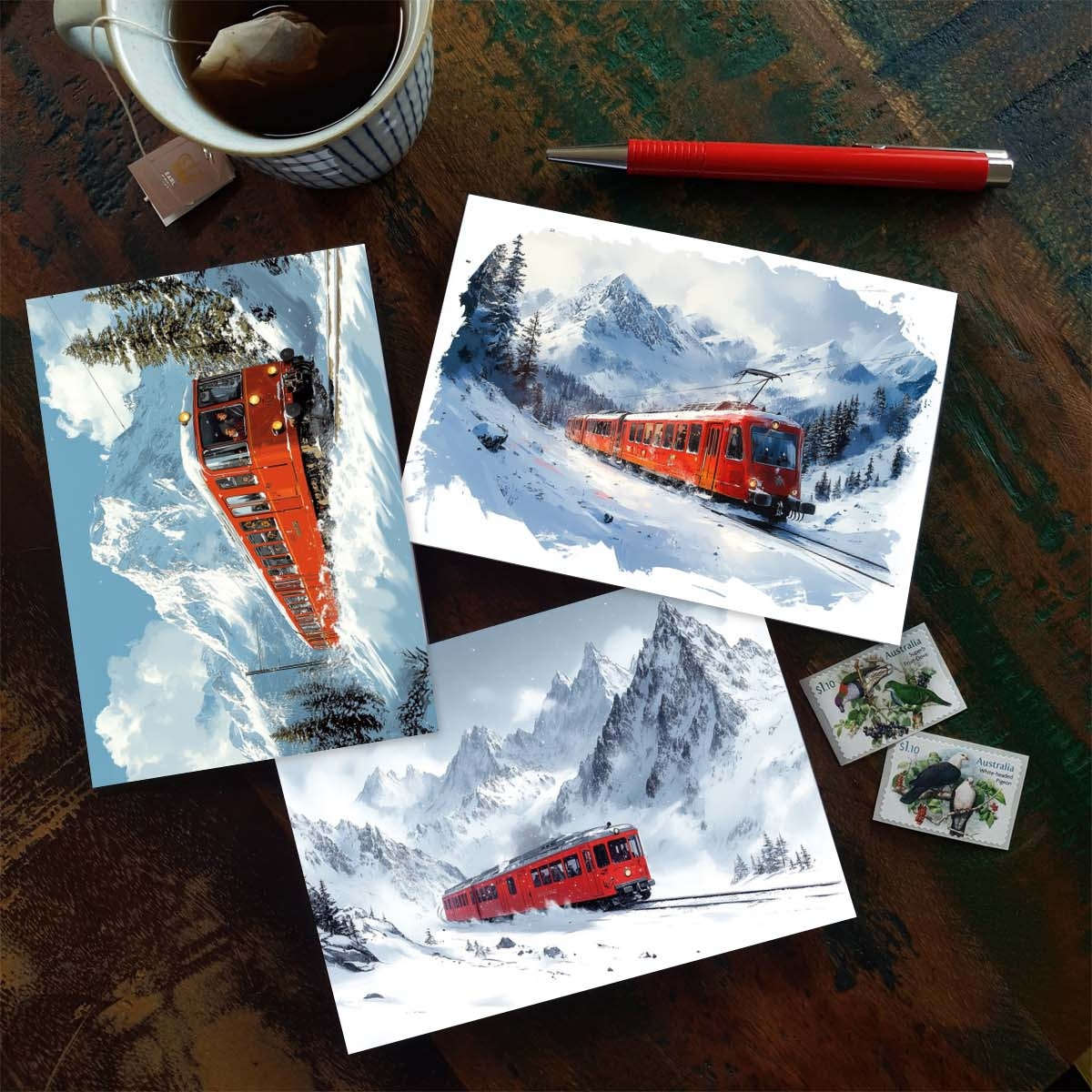 Greeting Cards Quantity 6Pcs
