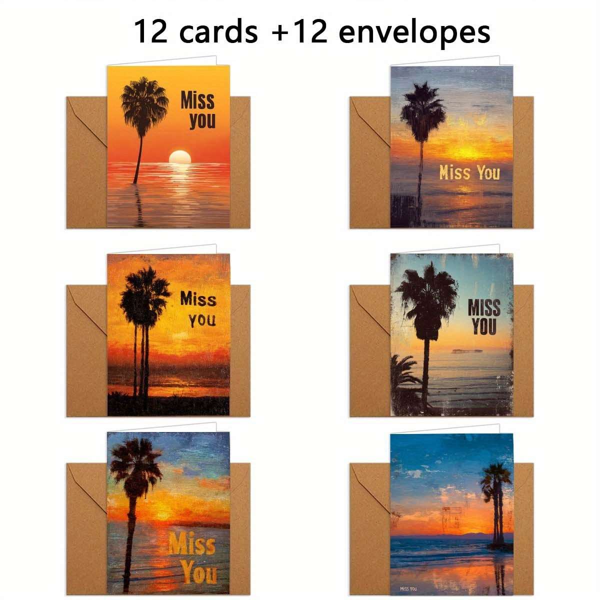 Greeting Cards Quantity 6Pcs