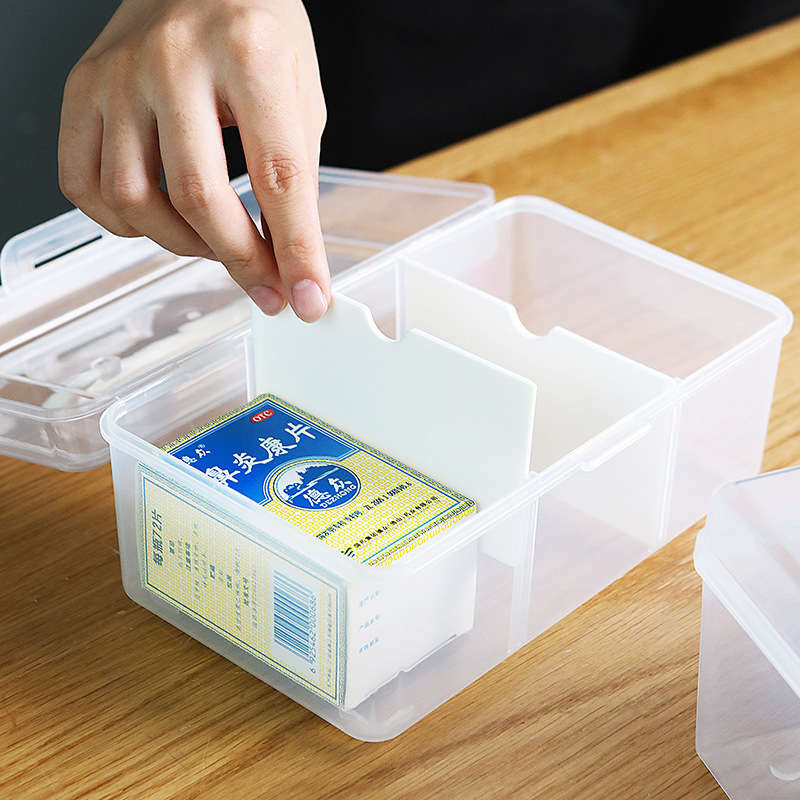 Antibacterial Box Transparent 3Pcs