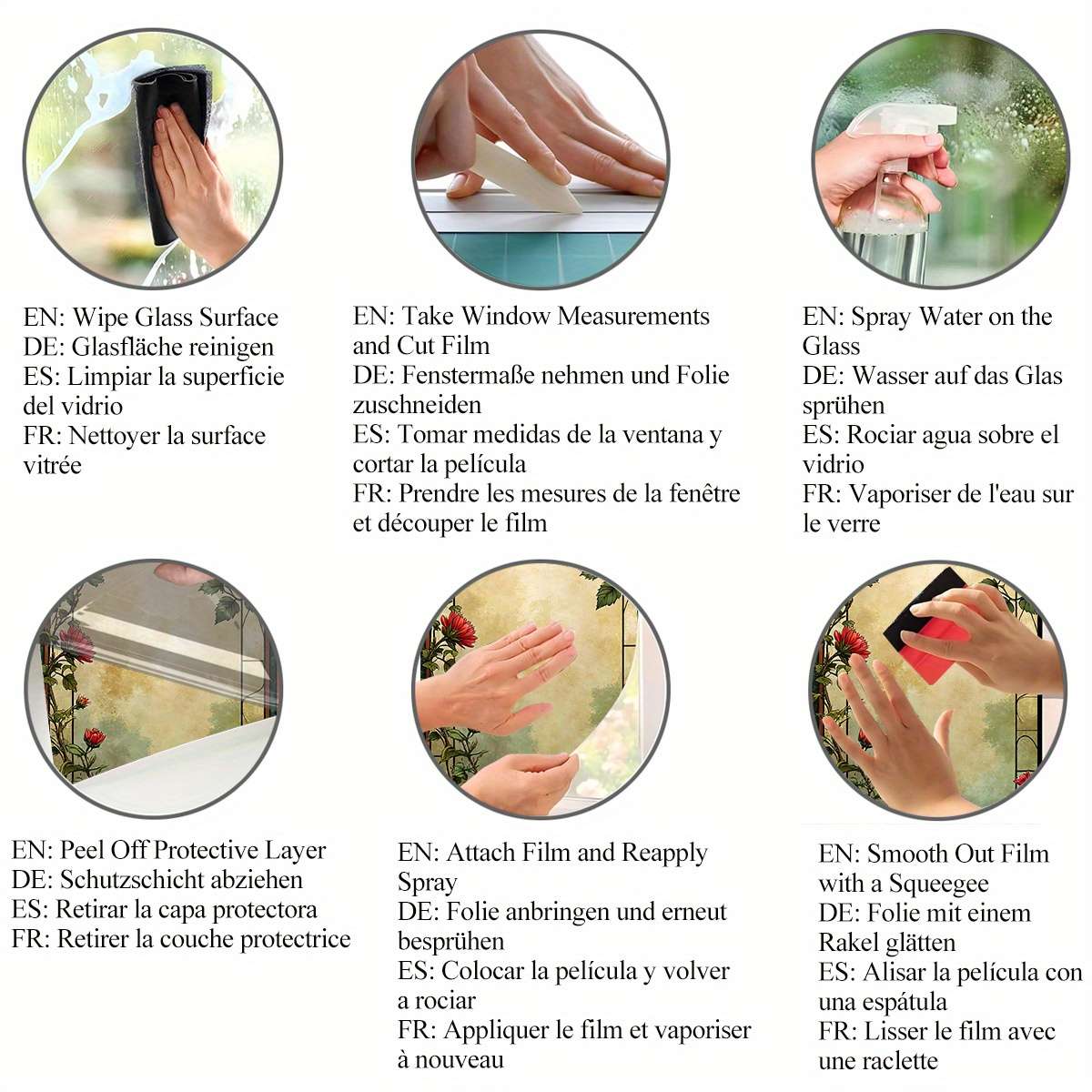 Window Stickers Size 45X100Cm17.7X39.3Inch