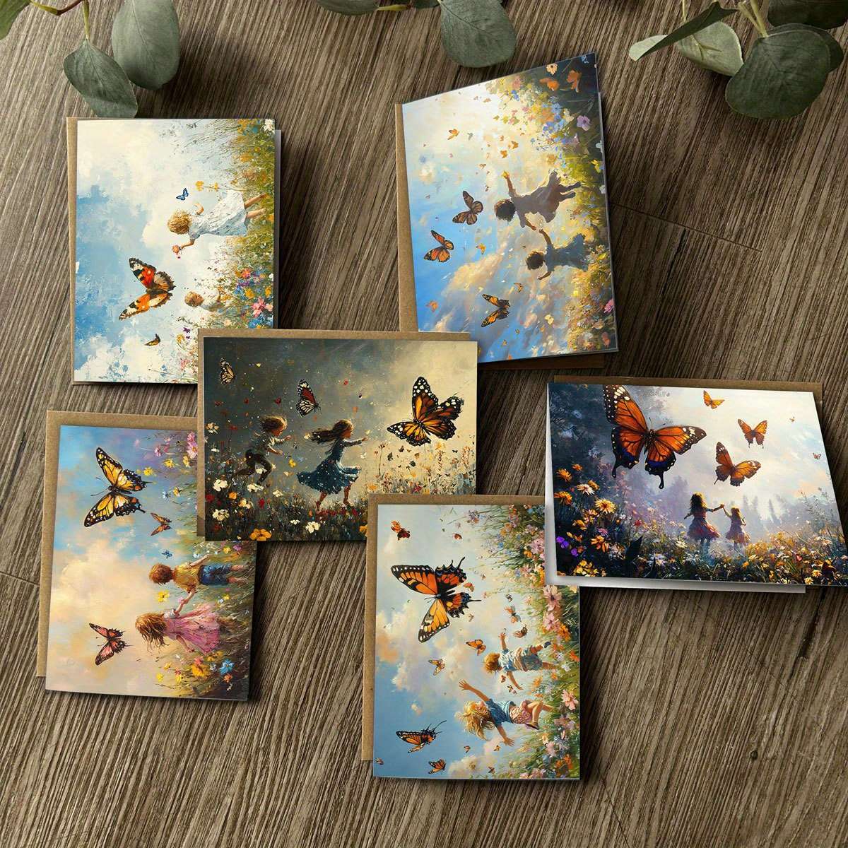 Greeting Cards Quantity 6Pcs
