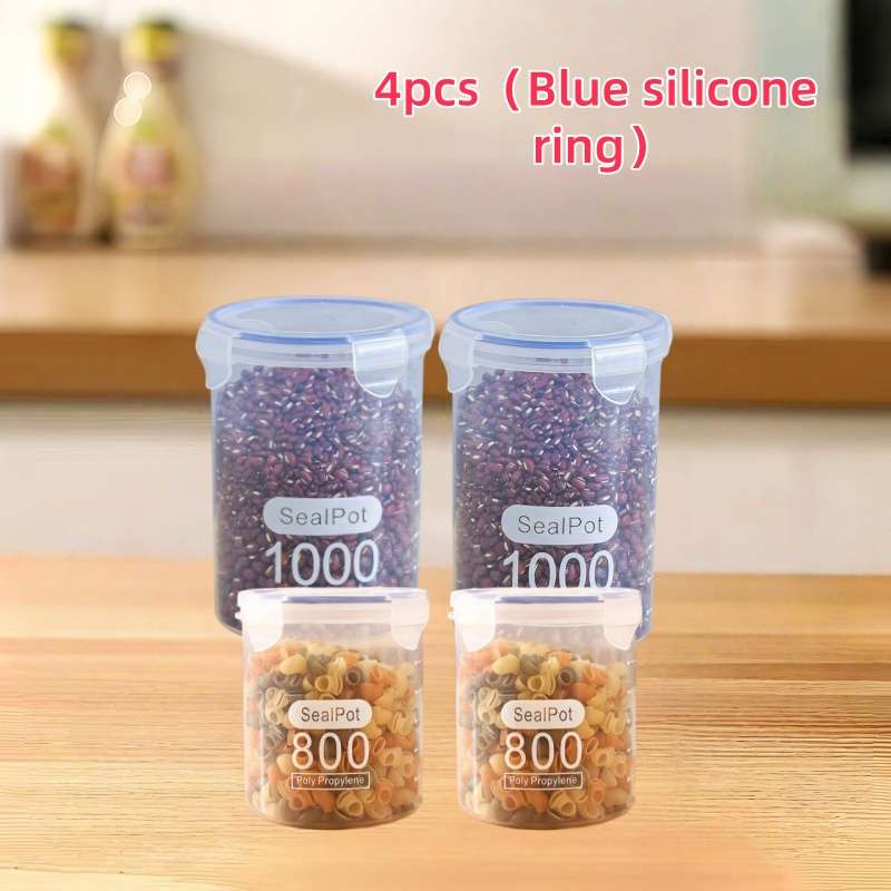 Sealed Jar Size 2Pcs 800Ml2Pcs 1000Ml Quantity4Pcs