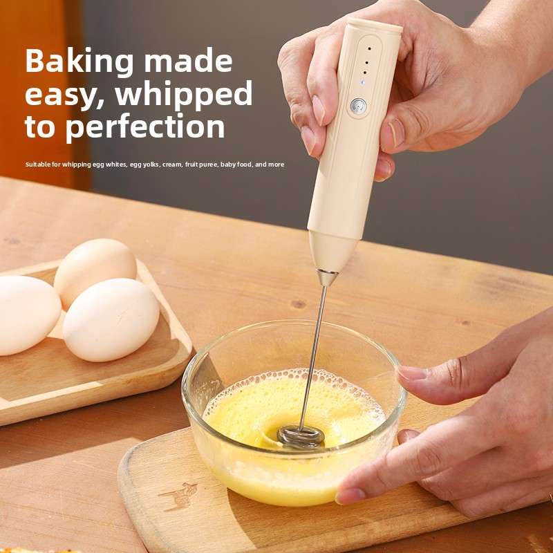 Egg Beater Color White*2 Storage 2Pcs