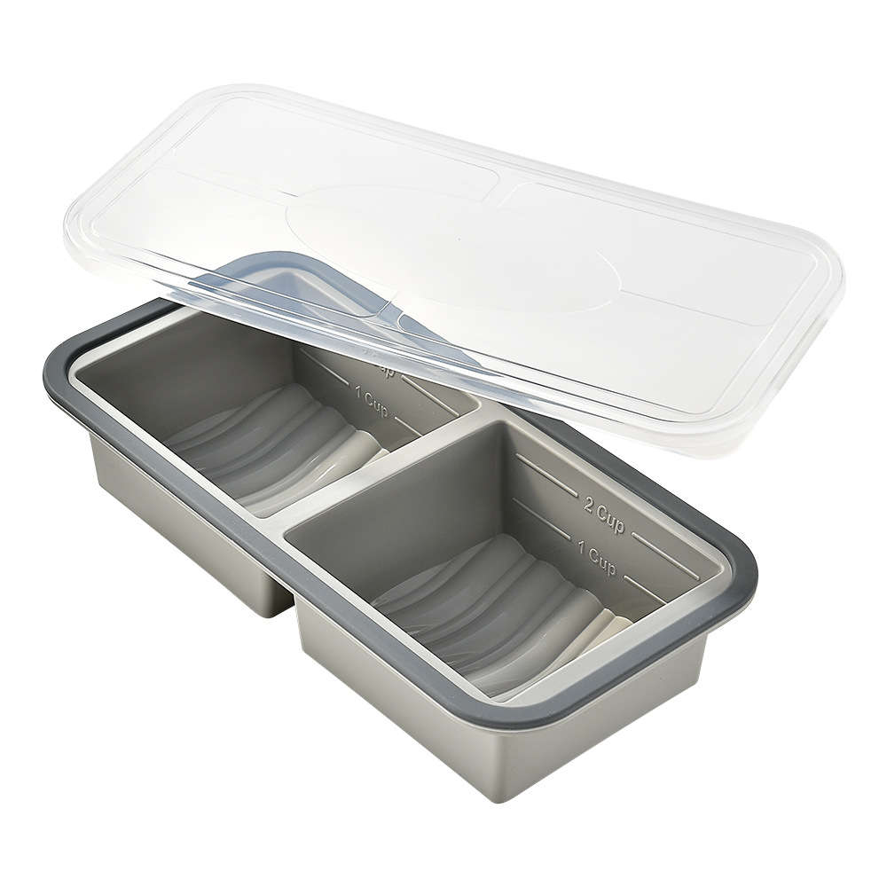 Antibacterial Box 3 Grid Gray