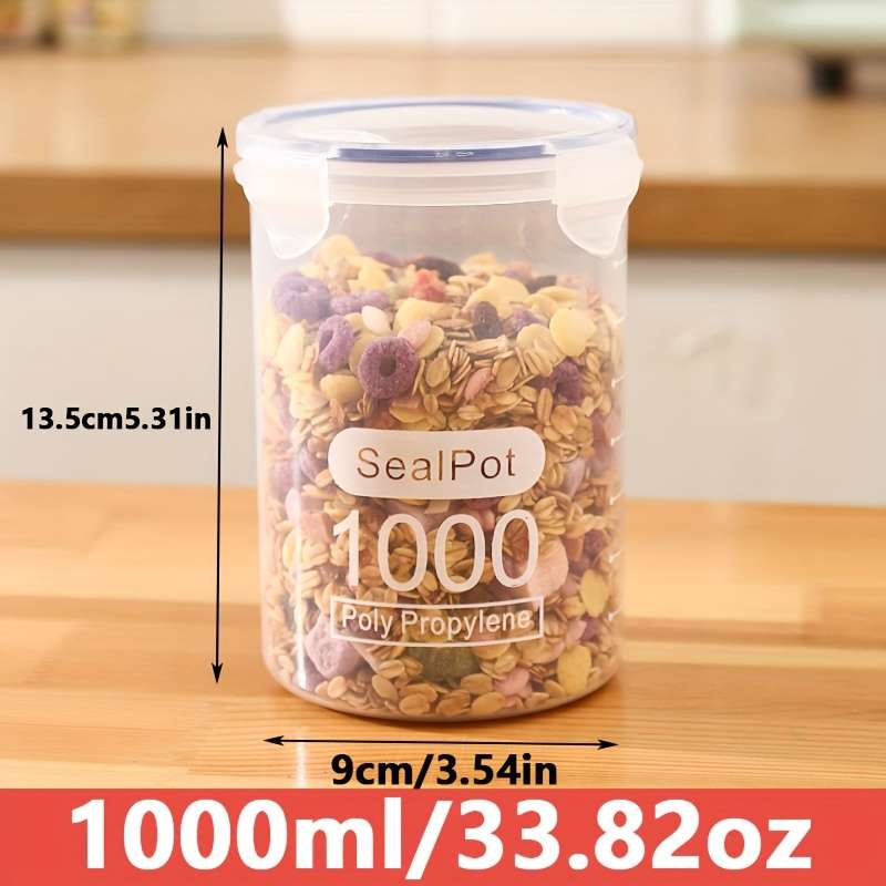 Sealed Jar Model Medium 800Ml Styletransparent And Visible