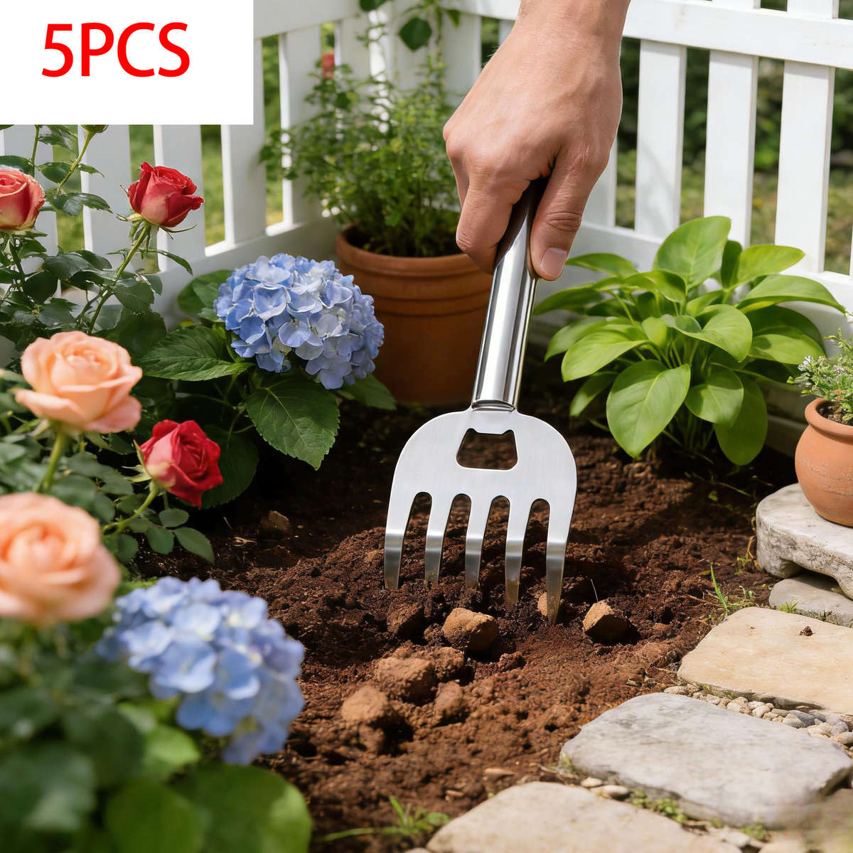 Garden Supplies Size 18.5Cm 7.28Inch Quantity 5Pcs *