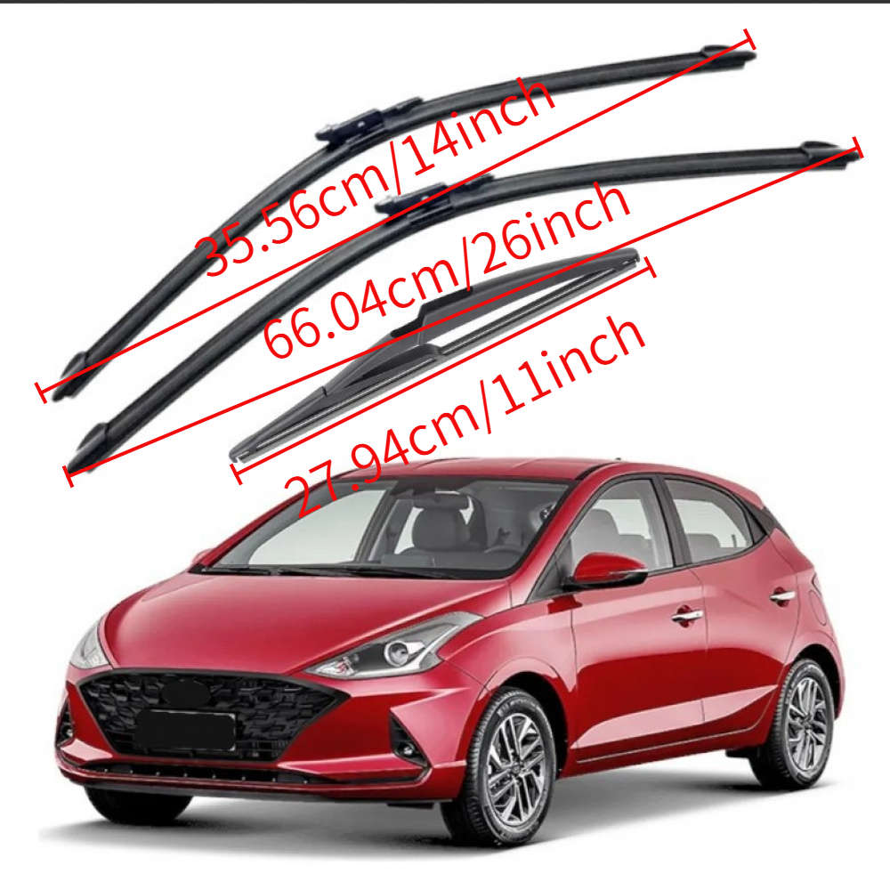 Windshield Wipers Quantity 3Pcs