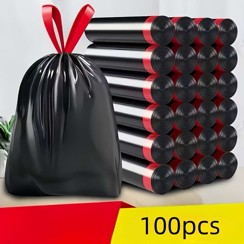 Trash Bagblackquantity300Pcs 5Rolls