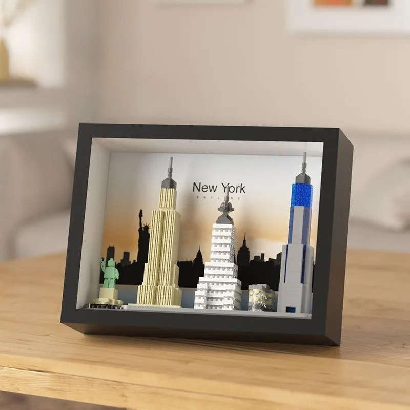 Building Toy Architectural Model Toy Set Color Skyline Of Dubai