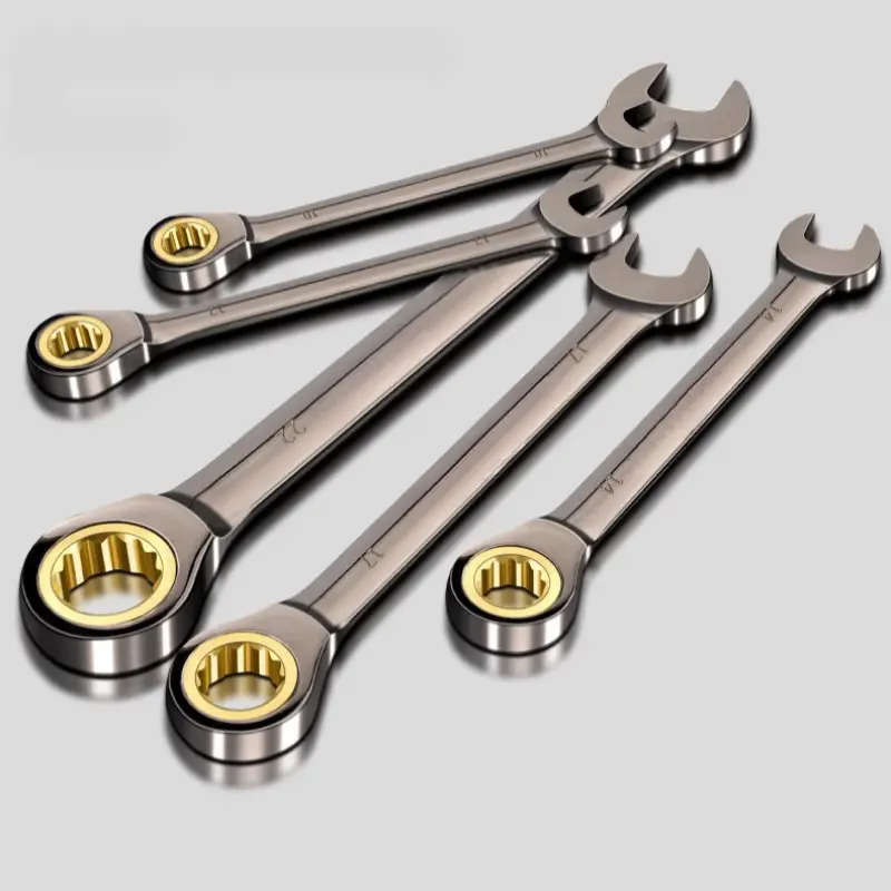 5-Piece Dual-Purpose Ratchet Wrench Set