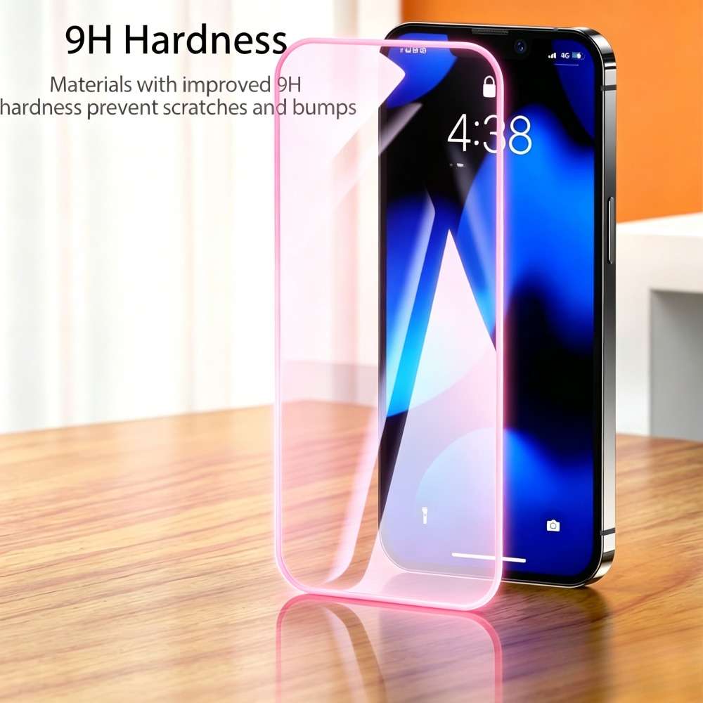 Screen Protector Color Pink Compatible Model Iphone 13