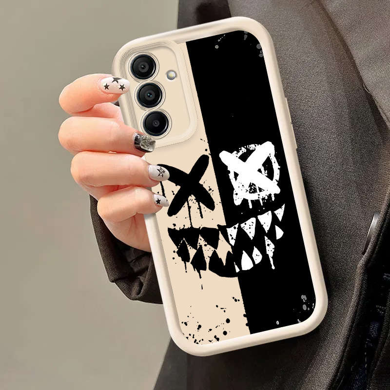 Phone Case Mixed Color 2 Compatible Model Galaxy A7 2018