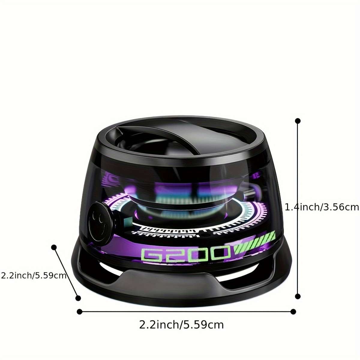 Speaker Color 2Pc Black