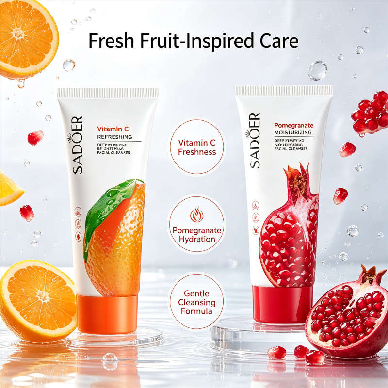 Facial Cleansing Quantity 2 Piece Set Combination Pack