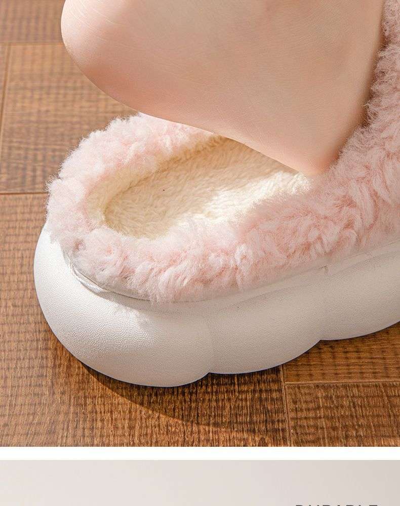 Cotton Slippers Color Pink Sizeuk 3