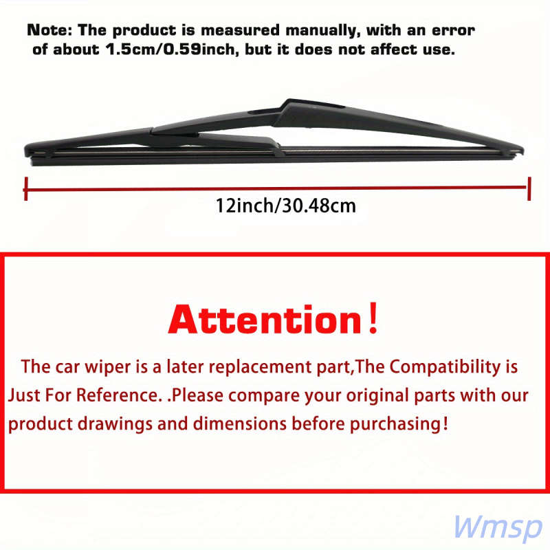 Windshield Wipers Model For Peugeot 3008 Mk1 2008 2016