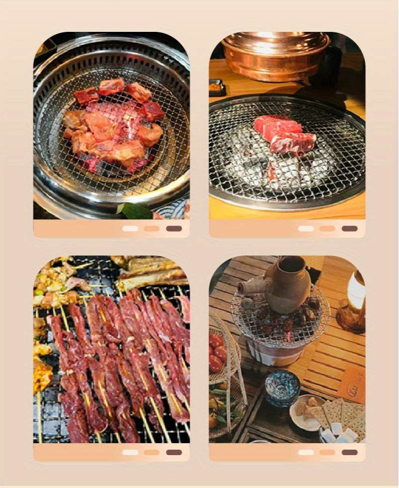 Grilling Net Color Diameter 29.5Cm