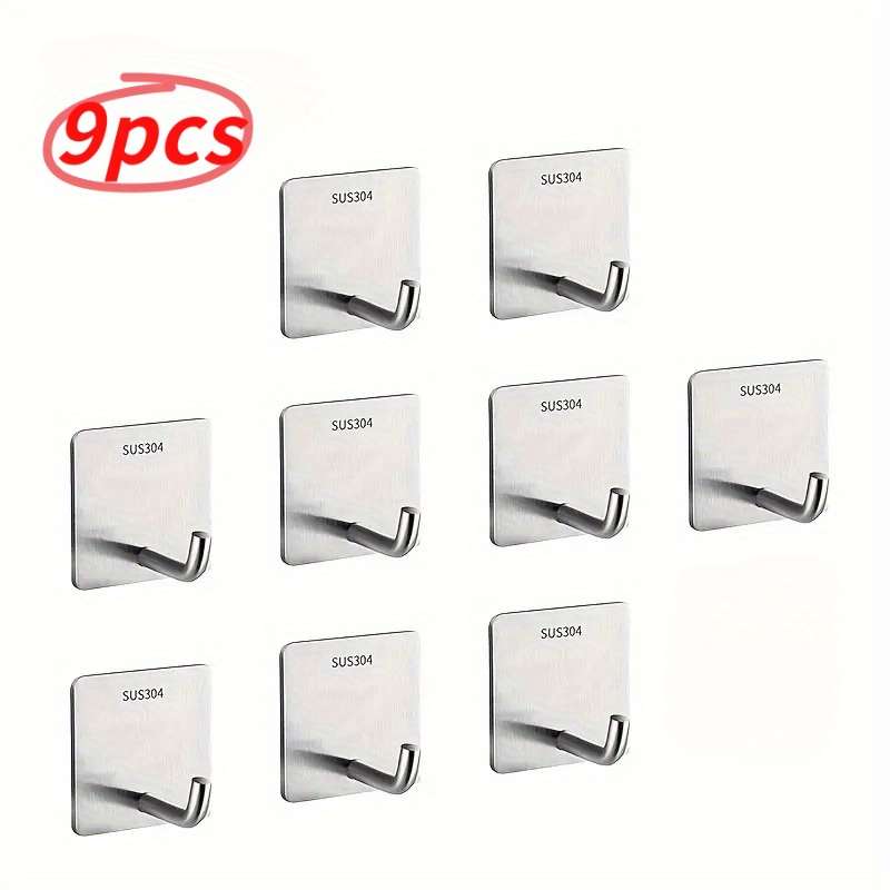 Rustproof Hooks Hooks Kitchen Hooks Adhesive Hooks Quantity 3pcs