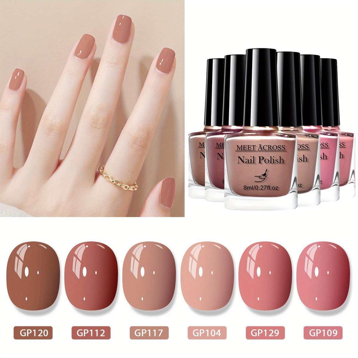 Nail Polish Color 6Pcsset 5