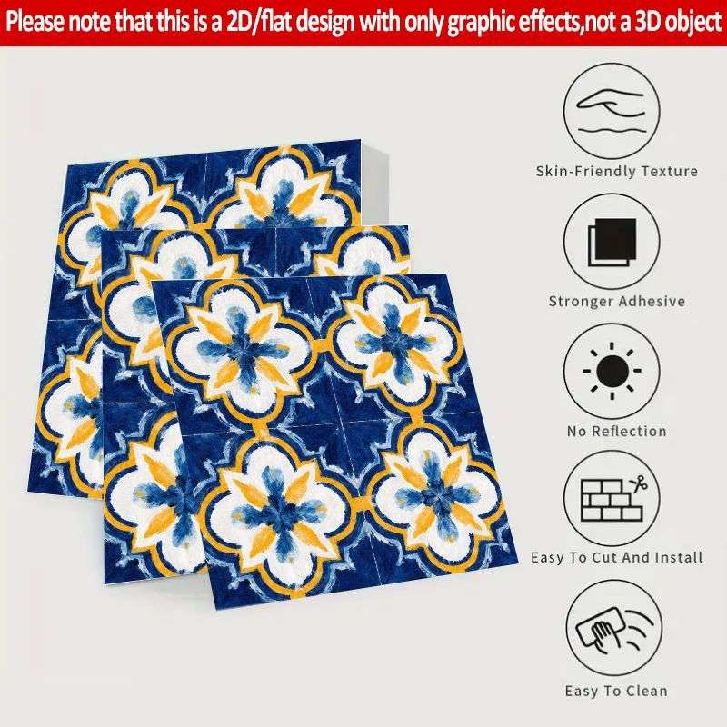 Floor Stickers Quantity 9Pcs