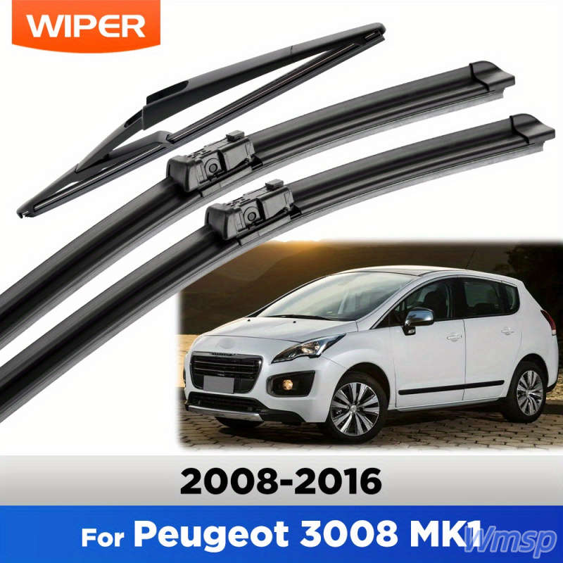 Windshield Wipers Model For Peugeot 3008 Mk1 2008 2016