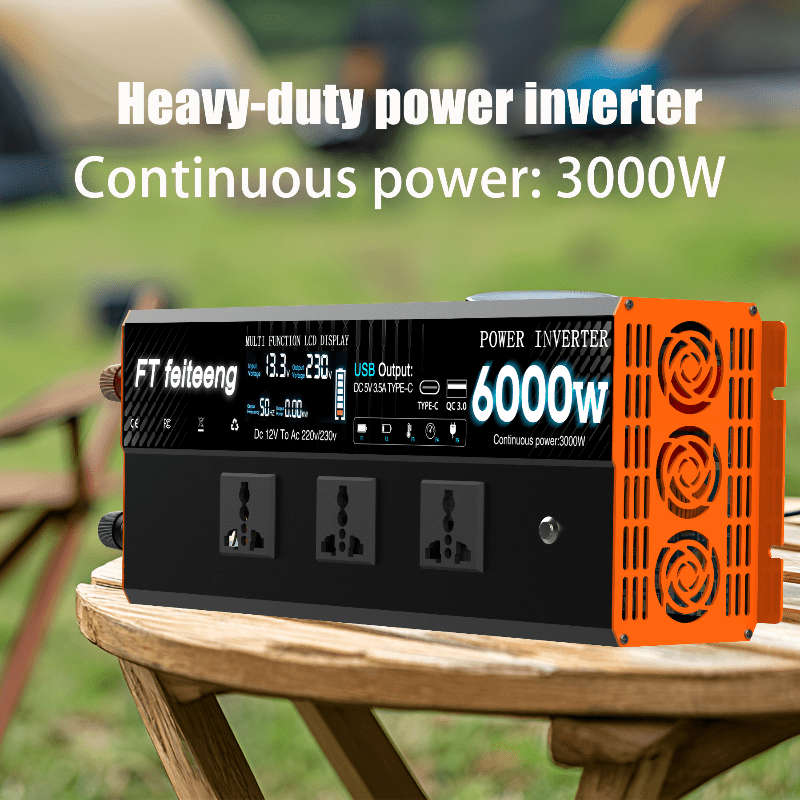 Inverter Color 2000W Universal Socket