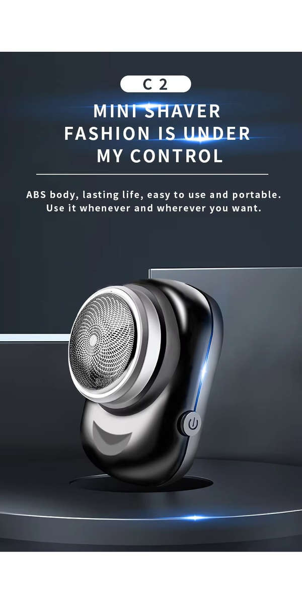 Shaver Color Black   Modelkm  C2