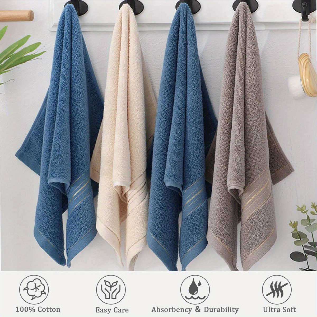 Towel Color Yellow Quantity2Pcs