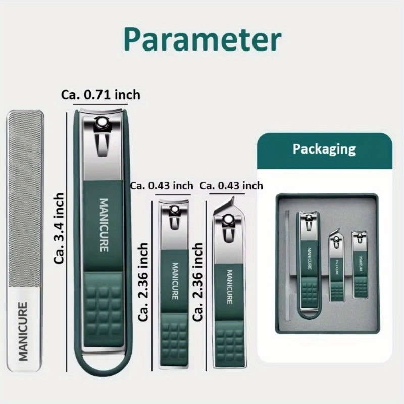 4pcs Set Germany Nail Clipper Set  Of New High-grade Men And Women On Special Nails Cut Nail Cl