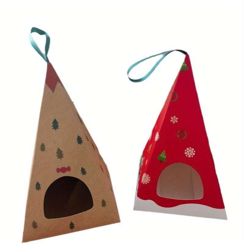 Christmas Gift Boxes Color Red Quantity 5Pcs