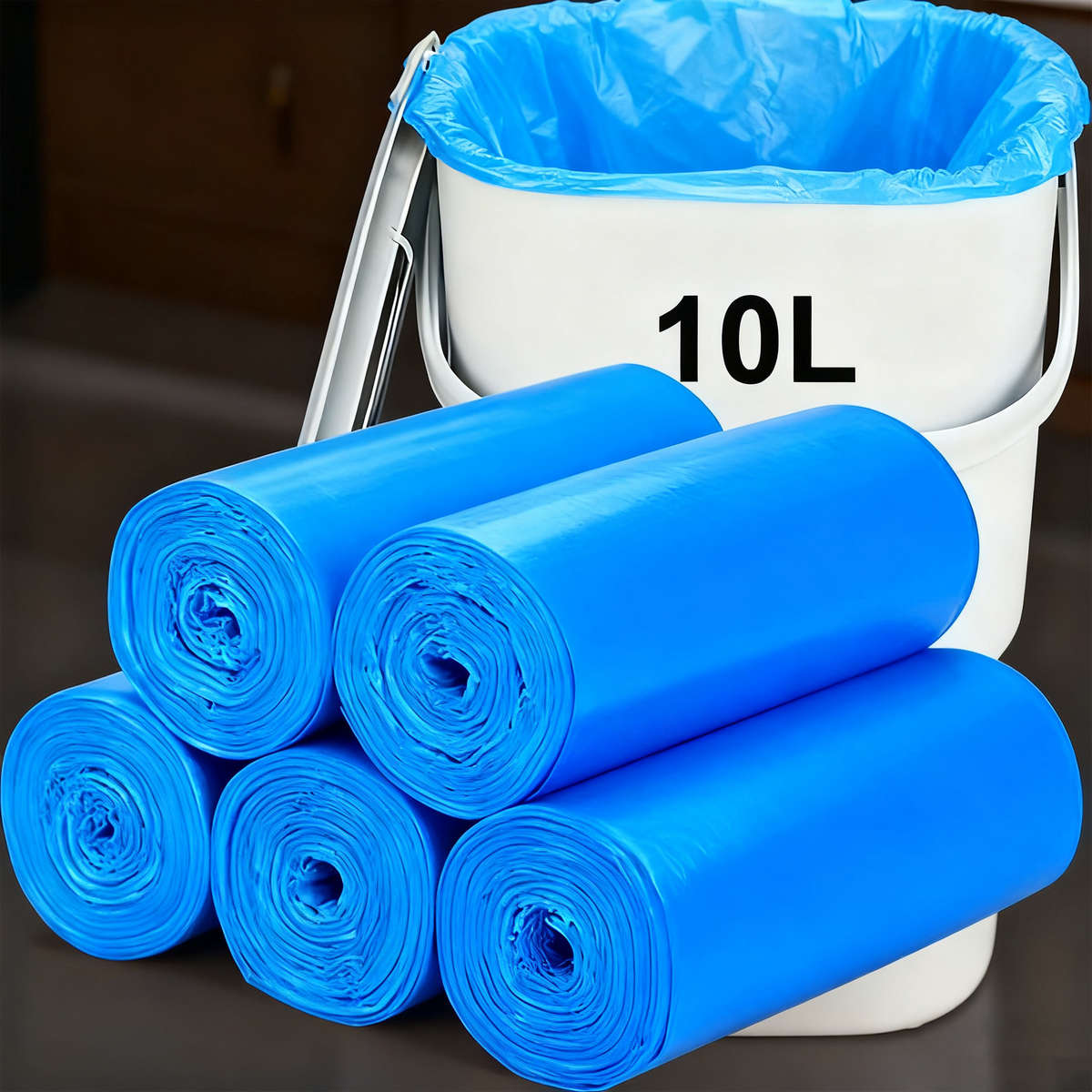 5 Rolls Of 100 Trash Bags