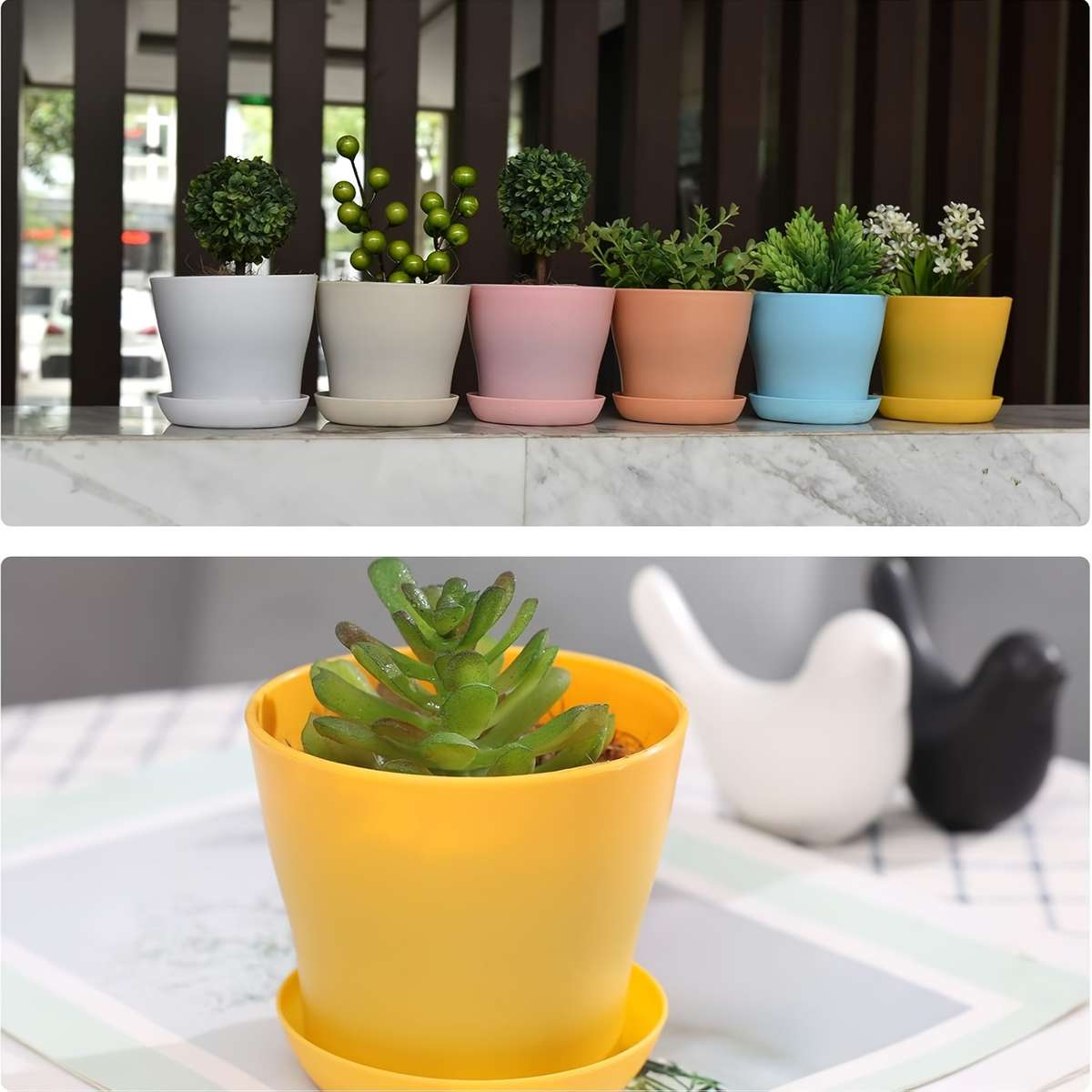 Flowerpotsize Plasticcolor 5 Colors