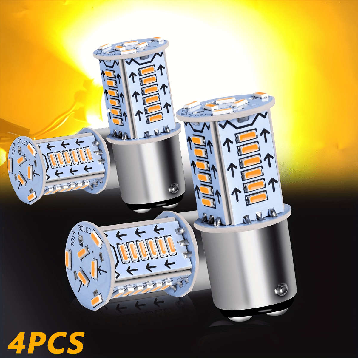 Car Lights Color Red Quantity 4Pcs